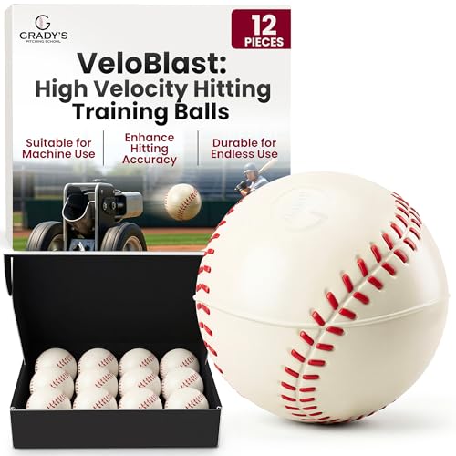 High-Density Foam Baseballs for Hitting and Bat Path Training - 3.5 oz