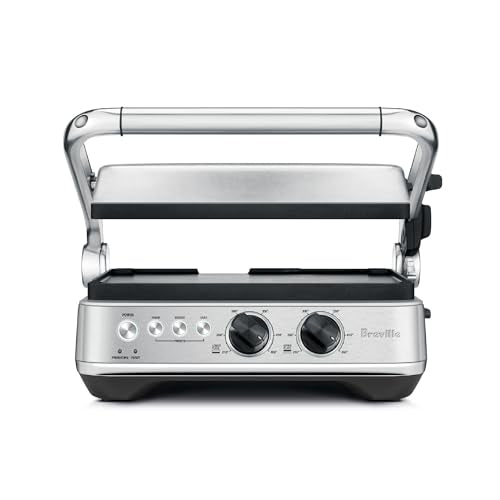 Breville Sear and Press Grill Brushed Stainless Steel 700BSS