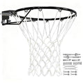 iHandiy Black 18-Inch Heavy Duty Steel Basketball Rim with Net & Installation Kit
