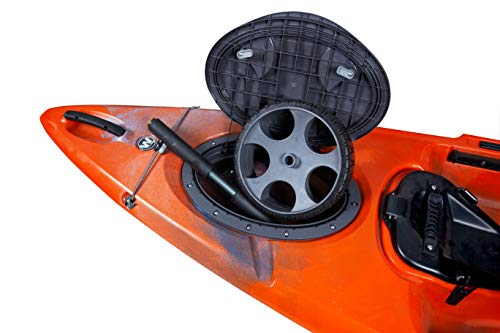Heavy Duty Kayak Cart with Flat-Free Wheels - Supports up to 450 LB, Adjustable & Collapsible