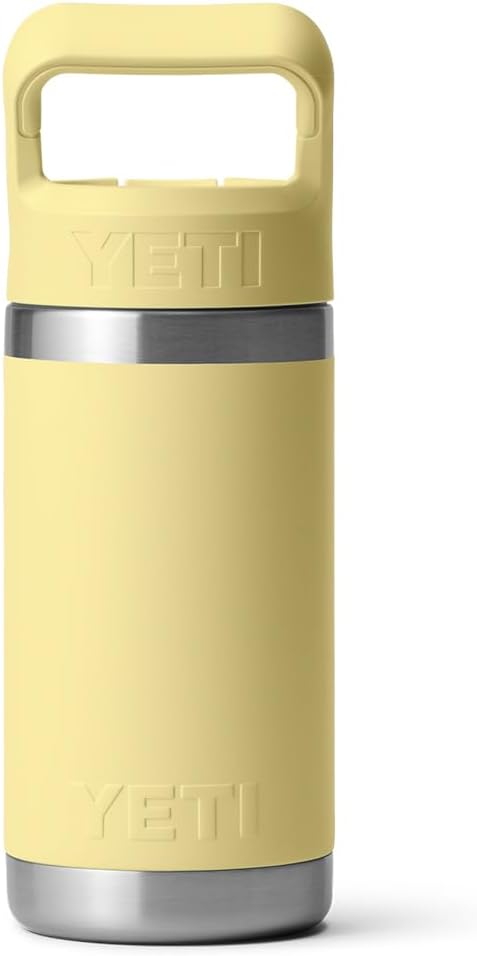 YETI Rambler Jr. 12 oz Kids Bottle - Durable Design with Straw Cap for Easy Drinking