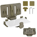 Coyote Brown Tactical Phone Holder for 6.0-7.7 Inch Devices, MOLLE Chest Mount