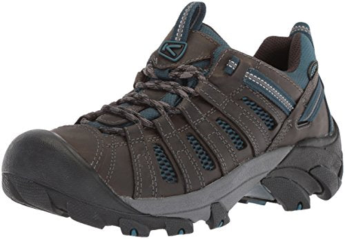 KEEN Men's Voyageur Low Height Breathable Hiking Shoes Alcatraz Legion Blue 10.5