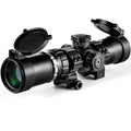 HILIYOT 1.5-5x32 Crossbow Scope with Locking Ring, Waterproof, Illuminated Reticle, 250-450 FPS