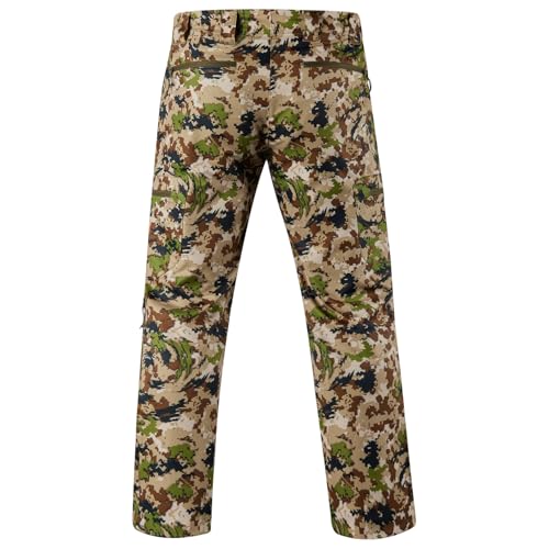 Men's Lightweight Hunting Pants with 4-Way Stretch Water-Resistant Breathable - Highland 32W x 32L