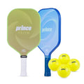 Prince Complete Pickleball Set for 6 Players - Graphite Paddles & Precision Balls - Ideal for All Skill Levels - Variation: Graphite Paddles