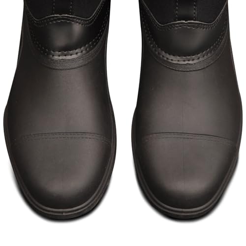 Ovation Women's Tall Winter Riding Boots Black 8 - Faux Fur Equestrian