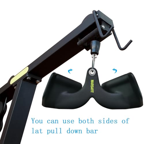 MARSAFIT Style 1 Pulley Cable Machine Lat Bar for Home Gym Strength Training