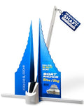 SandShark Boat Anchor - Premium Fluke Retractable Aluminum Anchor for 16-30 ft Watercraft - Easy Storage & Secure Hold