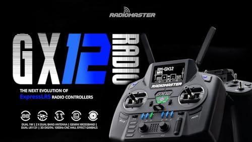 Opus RadioMaster GX12 Dual-Band ExpressLRS Radio Controller M2