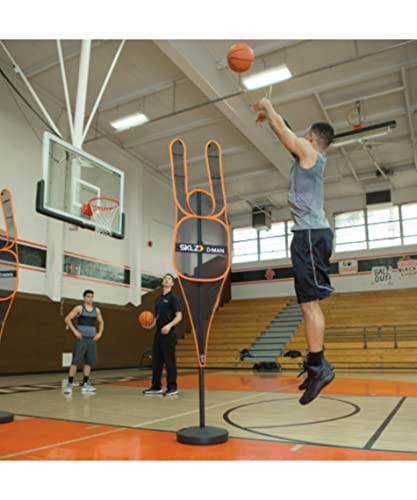 SKLZ Defensive Mannequin DMBK-000-02 - Orange Basketball & Sports Training Aid, One Size