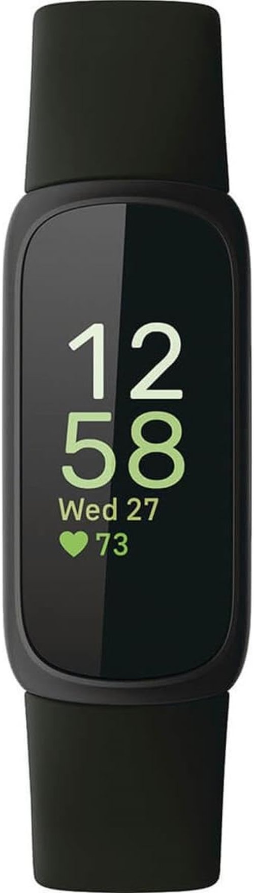 Fitbit Inspire 3 Health & Fitness Tracker - Stress Management, Sleep Tracking, 24/7 Heart Rate | Midnight Zen/Black, One Size (S & L Bands Included)