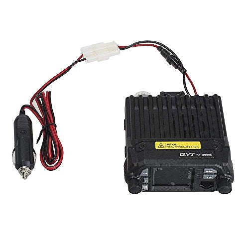 Dual Band 25W VHF/UHF Mobile Ham Radio Transceiver with LCD Display