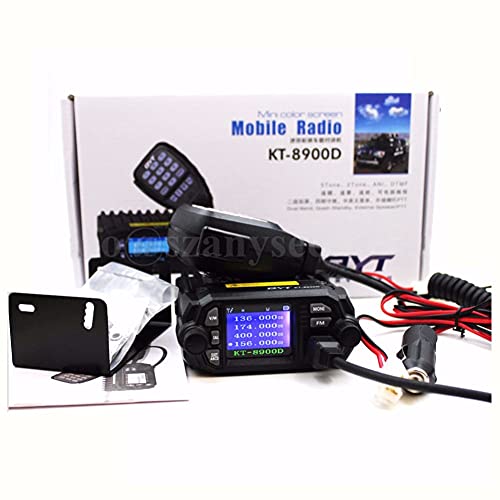 Dual Band Car Radio Transceiver with USB Programming - 25W VHF UHF Mobile Radio