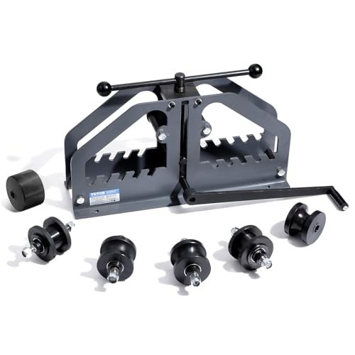 Manual Tube Pipe Bender 1-1/2" with 6 Dies for Copper Aluminum Steel