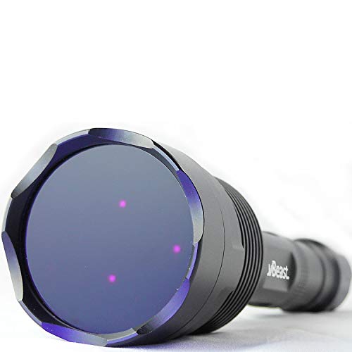 High Power UV Flashlight 365nm Long Range Black Light - Professional Grade