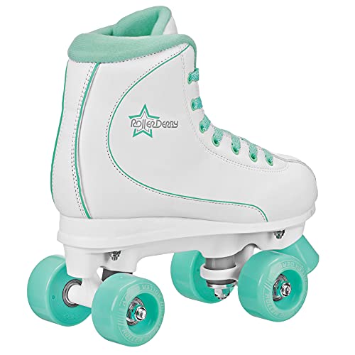 Women's Roller Derby Roller Star 600 Quad Skates - White Mint Size 9
