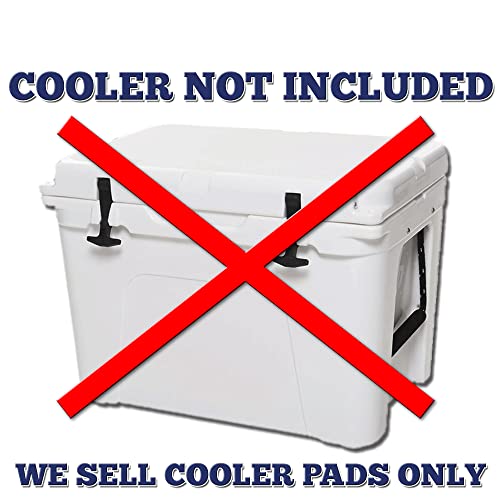 USATuff SeaDek EVA Cooler Pad for YETI Tundra 35 - Black & Storm Gray, Peel & Stick