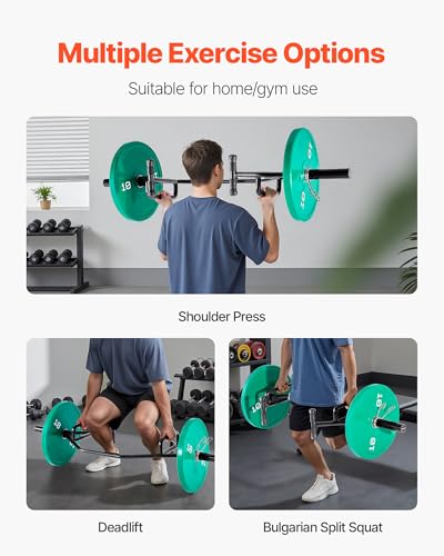 Heavy-Duty Hex Trap Barbell for Strength Training - Supports 800 lbs