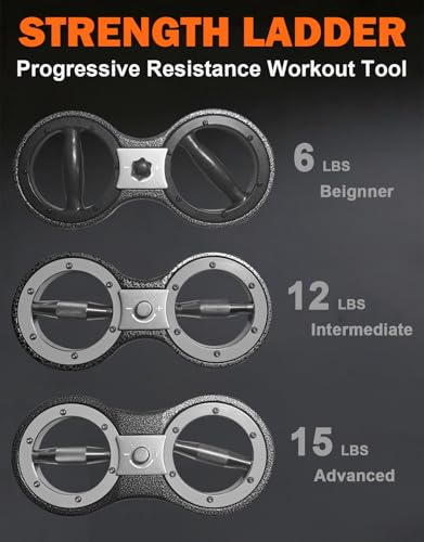 15LB Burn Machine Elite - Upper Body Arm & Forearm Rotator Trainer