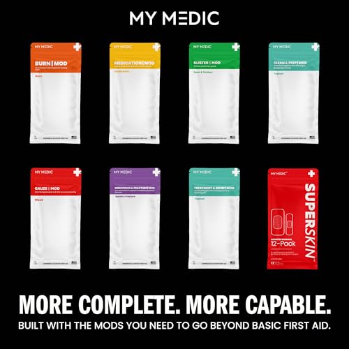 My MEDIC Standard Tactical First Aid Kit - Black / Emergency Medical Supplies