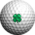 Golfdotz - USGA Rule Conforming Golf Ball Markers, Golf Ball Stickers for Marking Balls, No More Smearing from Stamps, Gifts for Golfers, Dads, and Retirees, (Lucky Clover; 32-Count)