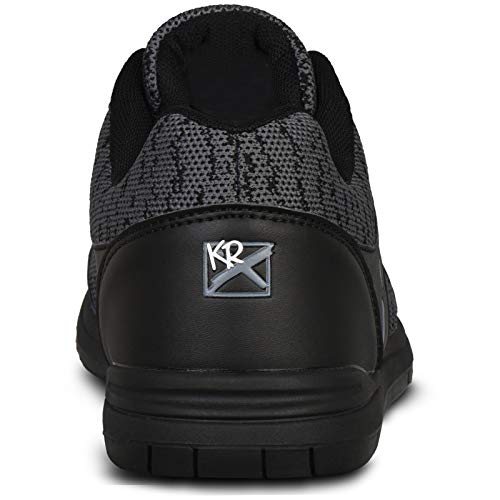 Youth Bowling Shoes KR Strikeforce Flyer Mesh Big Kid Black Steel Size 5