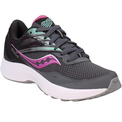Saucony Cohesion 15 Running Shoes - Shadow Razzle, Versarun Cushion
