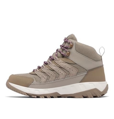 Columbia Men's Strata Trail Mid Waterproof Hiking Shoes - Kettle Blush Rose 7
