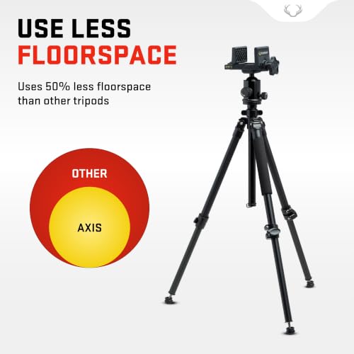 TenPoint Axis Tripod Regular - Lightweight Compact Shooting Support with Levels & Carry Bag