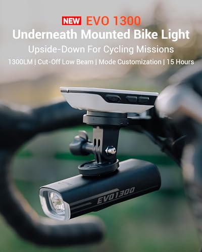 Magicshine EVO 1300 Lumens Bike Headlight with Remote & Smart Sensor Waterproof