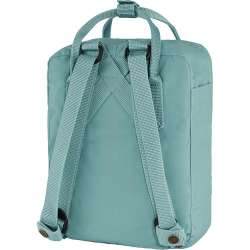 Sky Blue Fjällräven Kanken Mini Backpack - Compact Durable Vinylon F Travel Bag