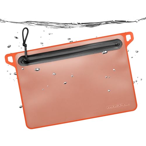 Magpul DAKA Waterproof Window Pouch Zippered Tactical Range Bag Large Orange