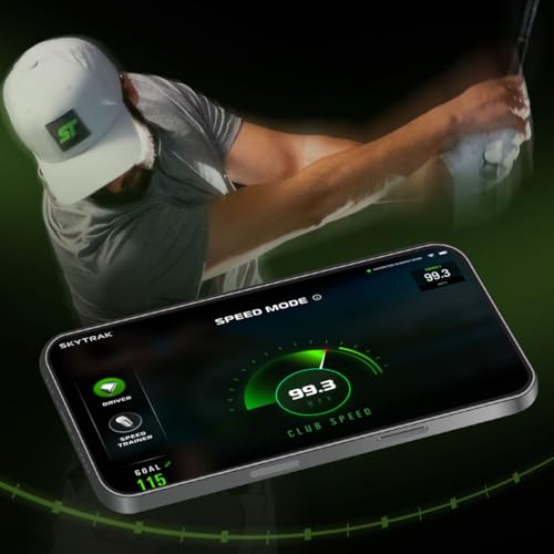 SkyTrak ST MAX Golf Launch Monitor with 1-Year Software Included