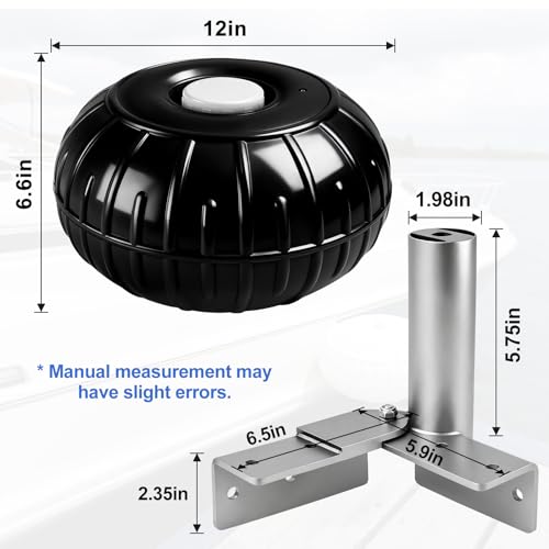 Boat Dock Corner Mount Wheel Bumper - Marine-Grade Protection