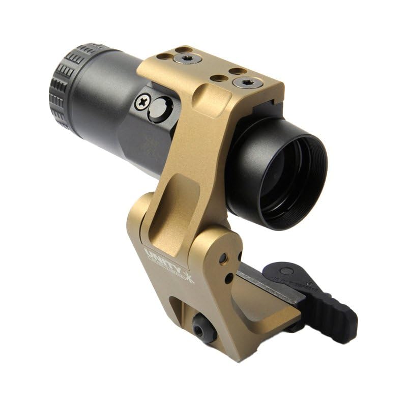 Unity Tactical FAST FTC Omni Magnifier Mount FDE for Rifles
