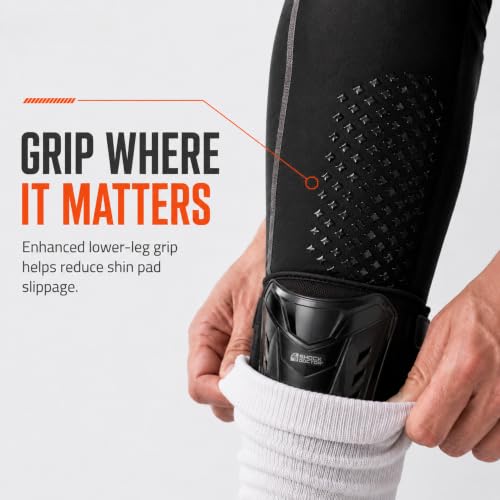 Adult Hockey Compression Pant with Protective Cup - Black, Small
