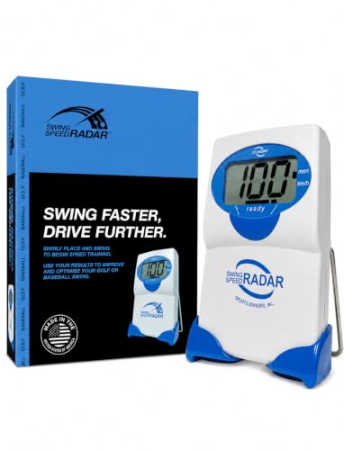 Golf Swing Speed Radar - Accurate Club Speed Measurement 20-200 MPH - Portable Doppler Training Tool - Variation of Swing Speed Radar