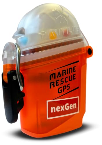 Nautilus Lifeline Marine Rescue GPS - Waterproof Handheld VHF Distress Radio
