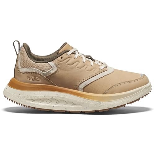 KEEN Women's Breathable Walking Shoes - Performance Comfort, Safari Birch, Size 7