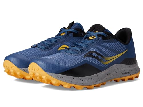 Saucony Women's Peregrine 12 Trail Running Shoes - Basin/Gold, Size 8