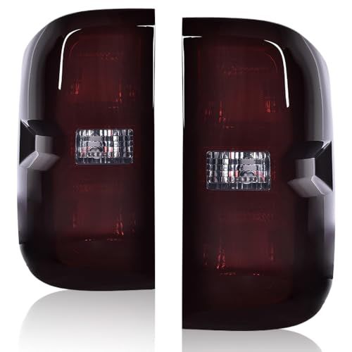 2016-2019 Smoky Rear Tail Lights Fit Chevy Silverado 1500 2500 HD
