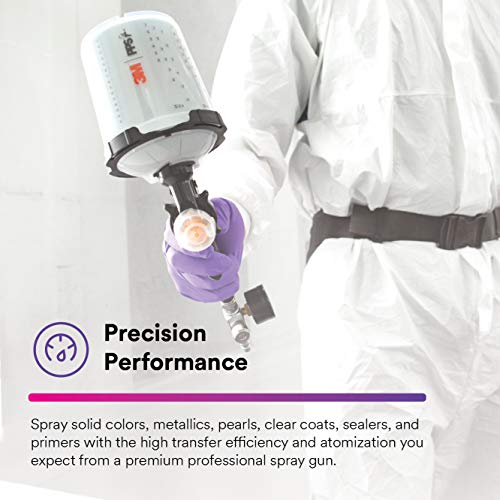 3M Performance Spray Gun Starter Kit with Gravity Feed Spray Gun & Nozzle Set