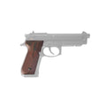 Beretta 92 Full Size G10 Black Cherry Handgun Grips | Lightweight Durable Semi-Aggressive Checkered Handles Set Compatible with Full-Size Frame 90 Series Pistols