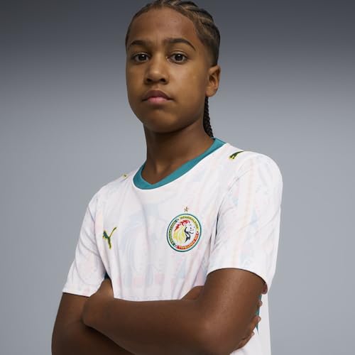 Junior Senegal FA Home Jersey Replica XL Puma White & Green - Soccer Fanwear