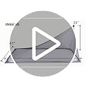 4Monster Camping Net with Carry Bag - Full Size, Lightweight & Durable