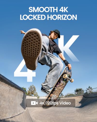 Edge Dual Battery Combo for Action Camera - 4K 120fps Night View Waterproof 52ft Stabilization
