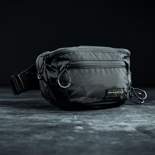 Eberlestock Bando Bag - Tactical Fanny Pack with Adjustable Waist, Black