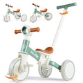 LOL-FUN Mint 5-in-1 Toddler Balance Bike & Tricycle for 1-4 Years Old Gift