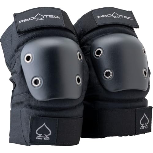Pro-Tec Street 3-Pack Protective Gear Set for Skateboarding & Biking - Black Medium